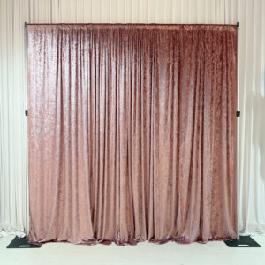 Drapes Crush Velvet: Pink