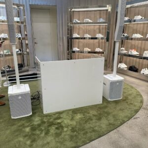 White Acrylic Façade